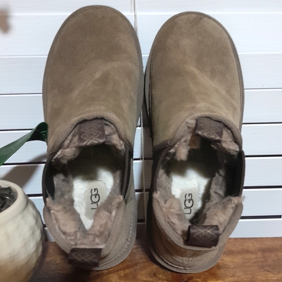 SOLD🔶️🔶️🔶️Men's UGG boots size 9 Neumel Chelsea boots gray - Picture 8 of 10